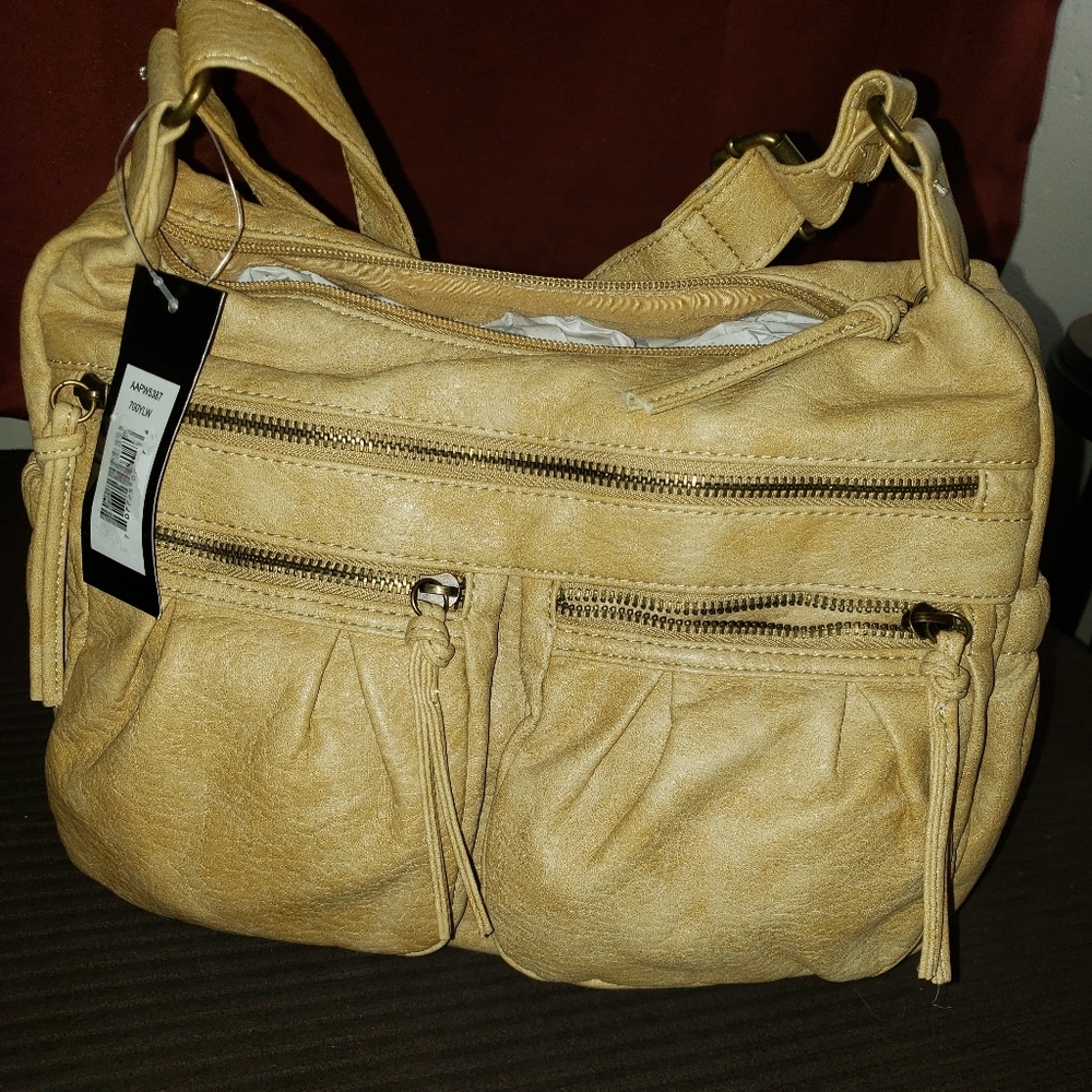 Feux leather purse